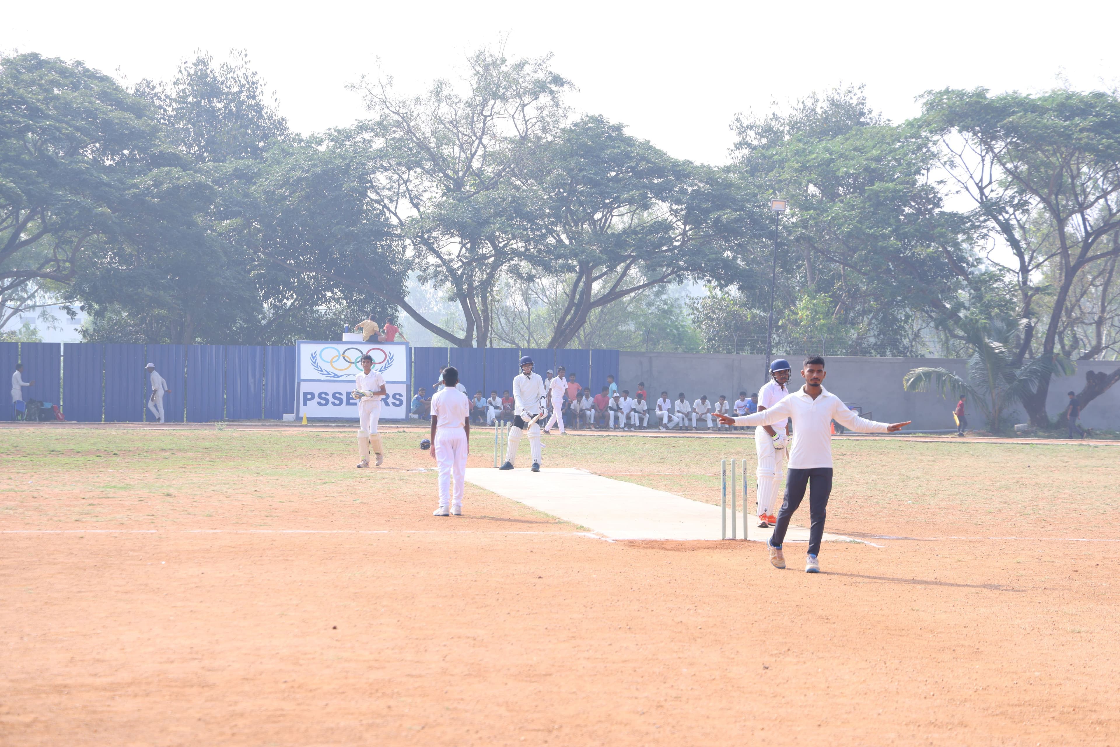 Cricket facility at school