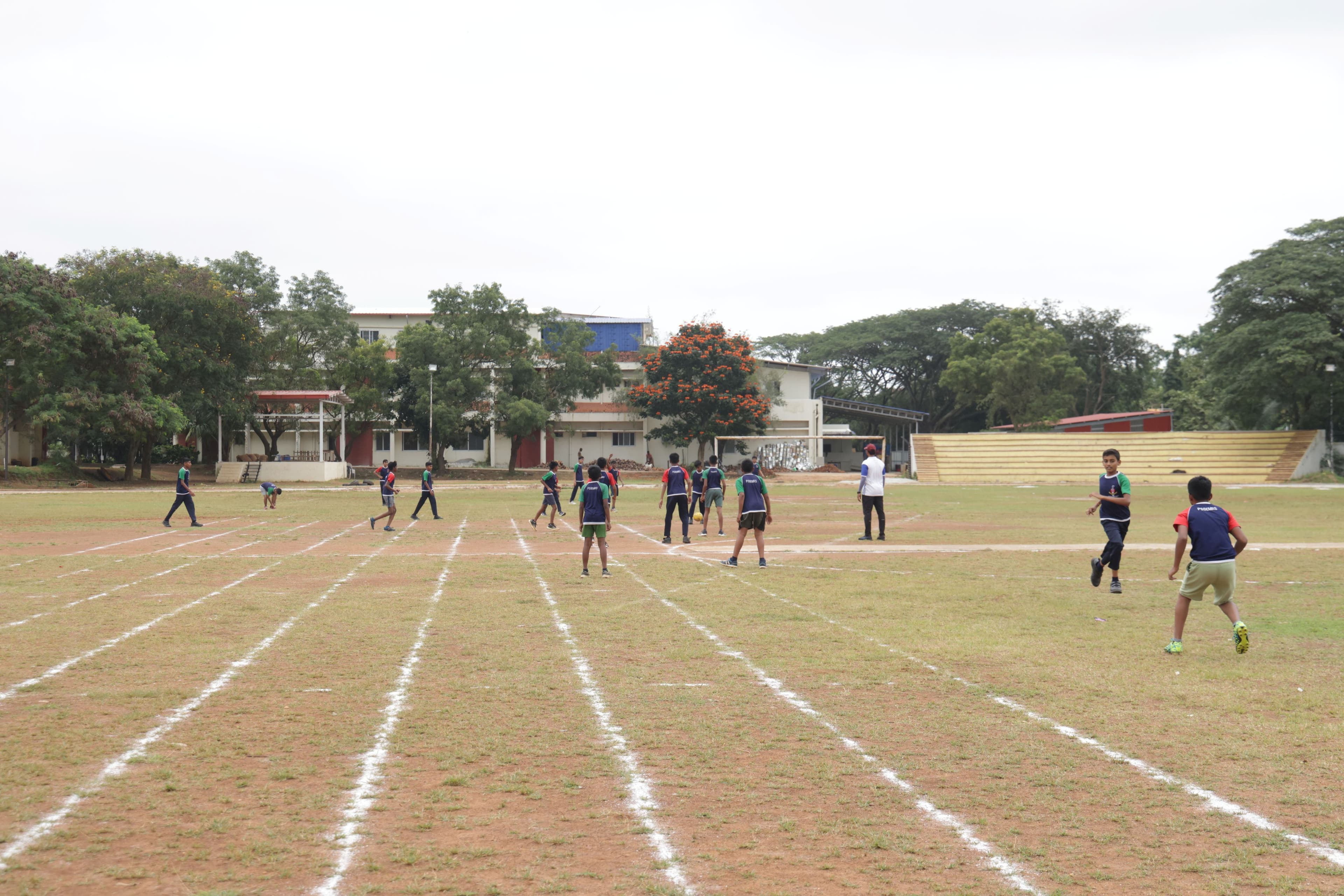 Football facility at school
