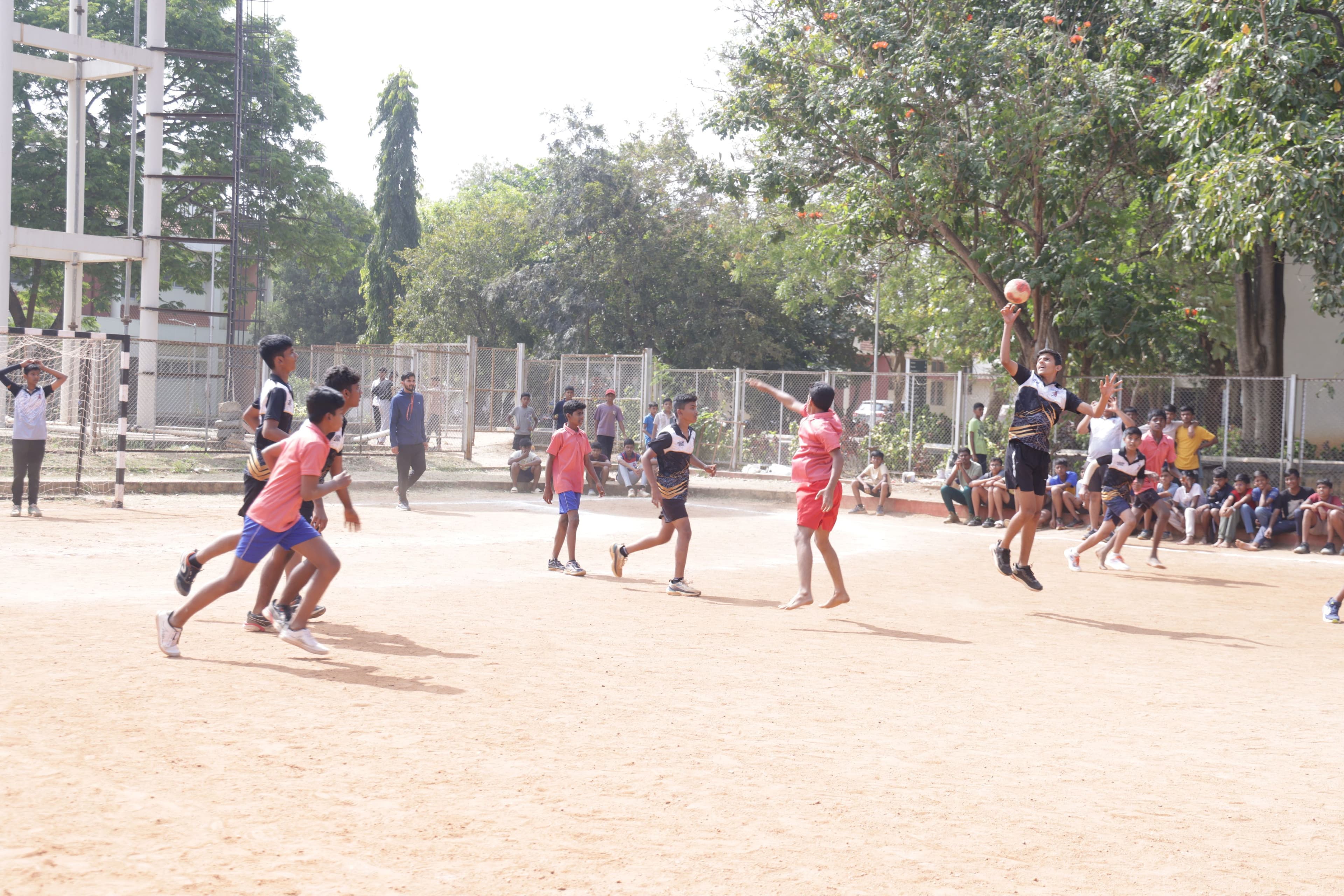 Handball facility at school