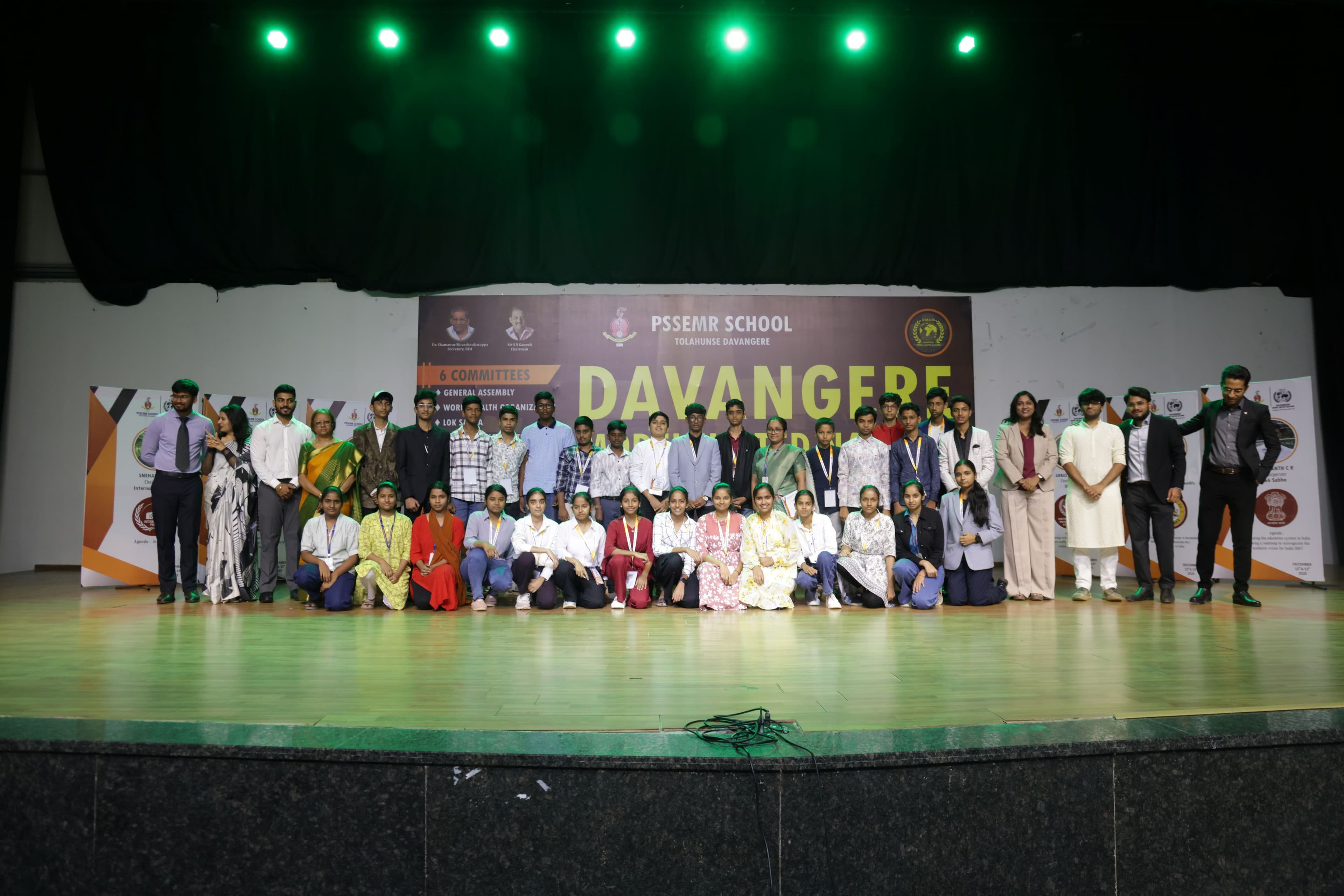 Students at DMUN