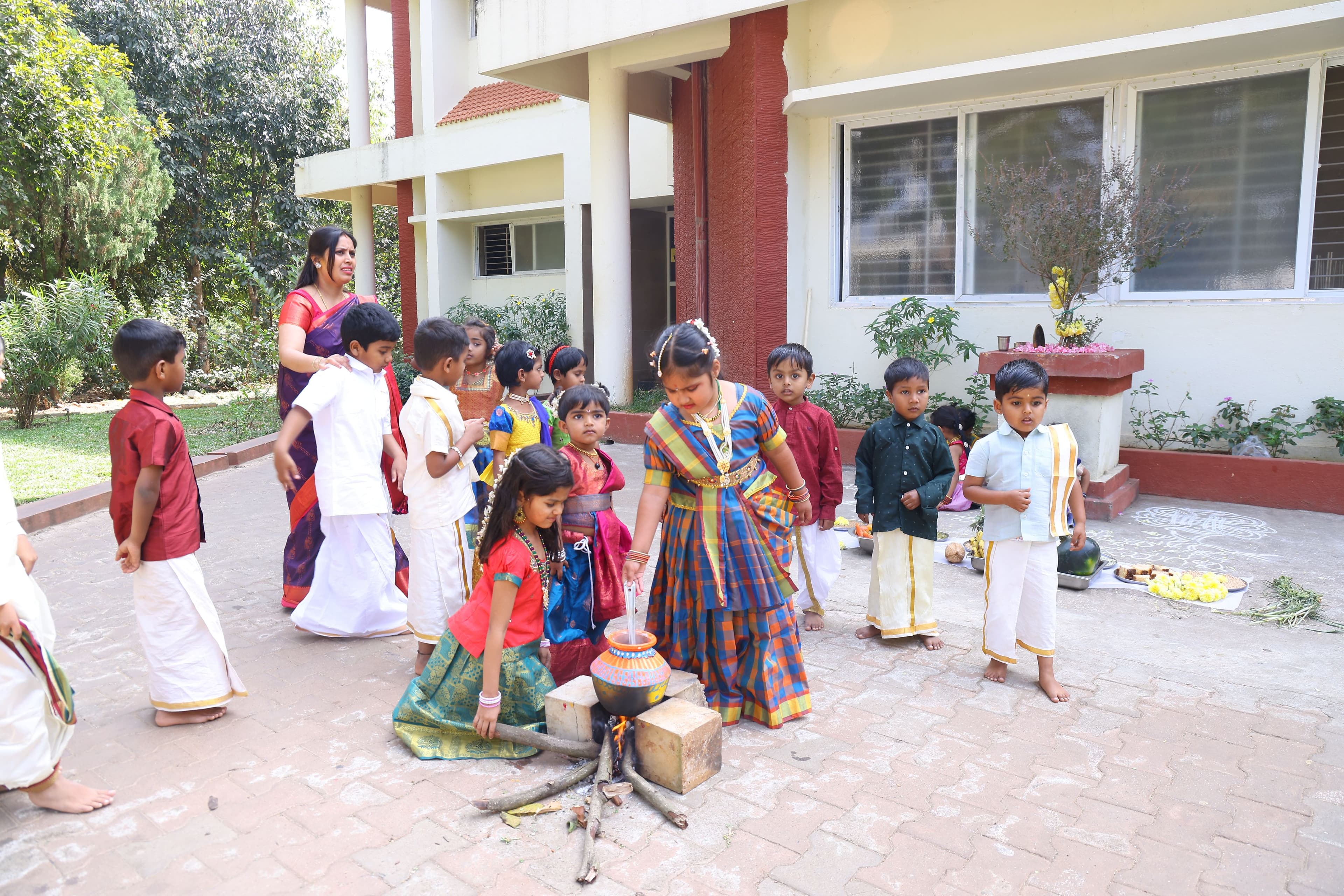 Celebration of Ugadi at campus